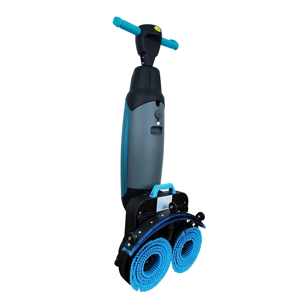 Walk Behind Battery Cleaning Machine Electric Floor Cleaning Scrubber