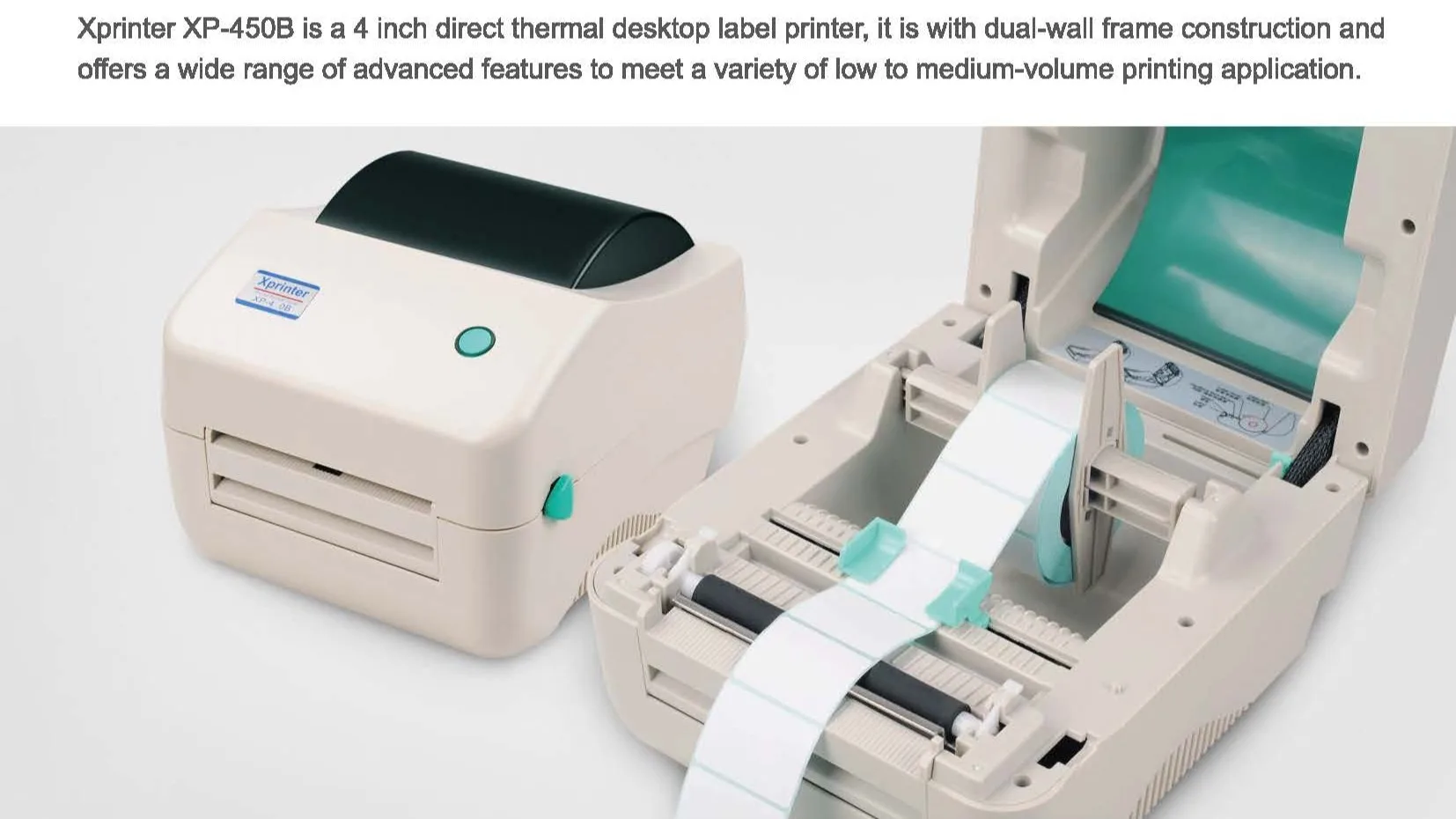 Xprinter Barcode Printer Thermal Printer For Price Tag Printing Machine