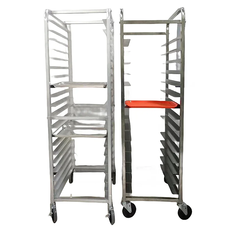 Oem Multi Layer Kitchen Bakery Rack Cart Baking Tray Rack Trolley With