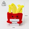 Patatine fritte una fetta di carta