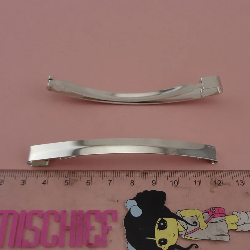 Ahsen Professional Haarclips Aus Aluminium - 9 Cm, Silber, Mit Aufbewahrungsbox Für Salons & Styling