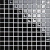 2524 mosaico in vetro nero