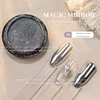 High gloss silver magic mirror powder