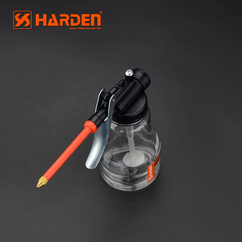 Harden American Style Professional High Pressure Custom Stainless Steel 250ml Hand Pump Oiler Oil Can