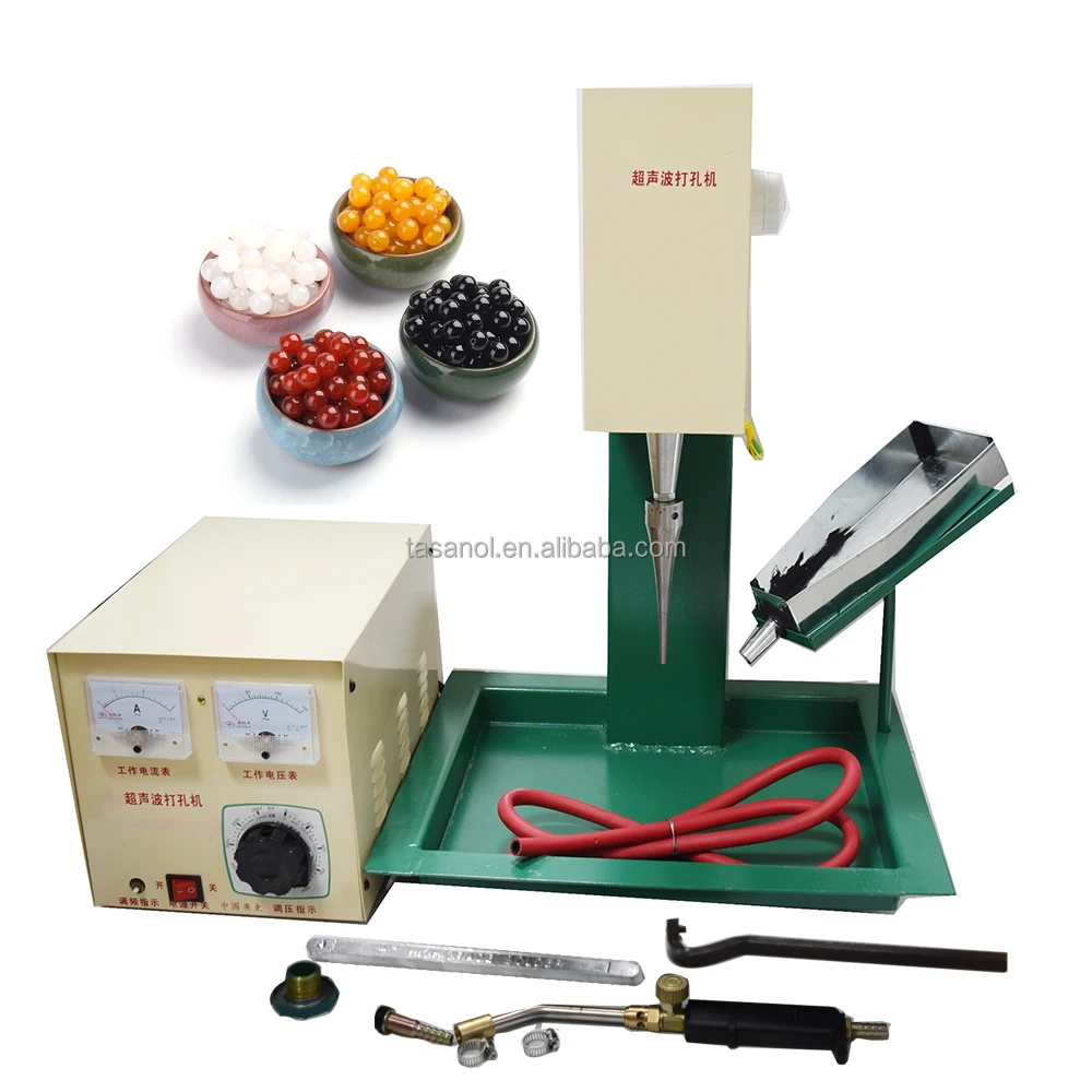 Jewelry Lapidary Tools Ultrasonic Punching Machine Ultrasonic Drilling Hole for Crystal/Glass/Agate/Jade/Emerald