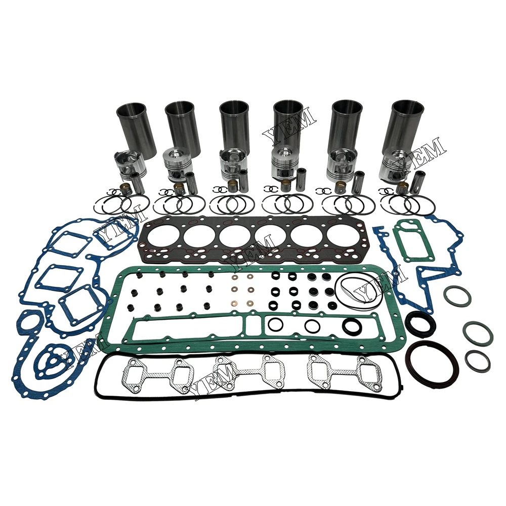 Overhaul Kit With Cylinder Gaskets Set Piston Rings Liner For Toyota 11Z