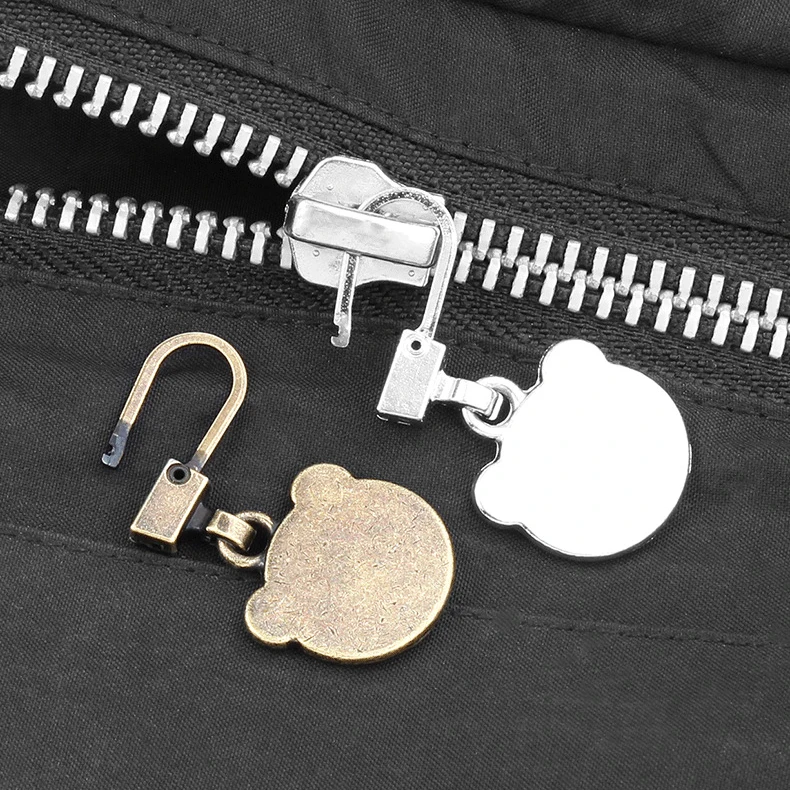 Removable Replacement Detachable Alloy Metal Zipper Puller