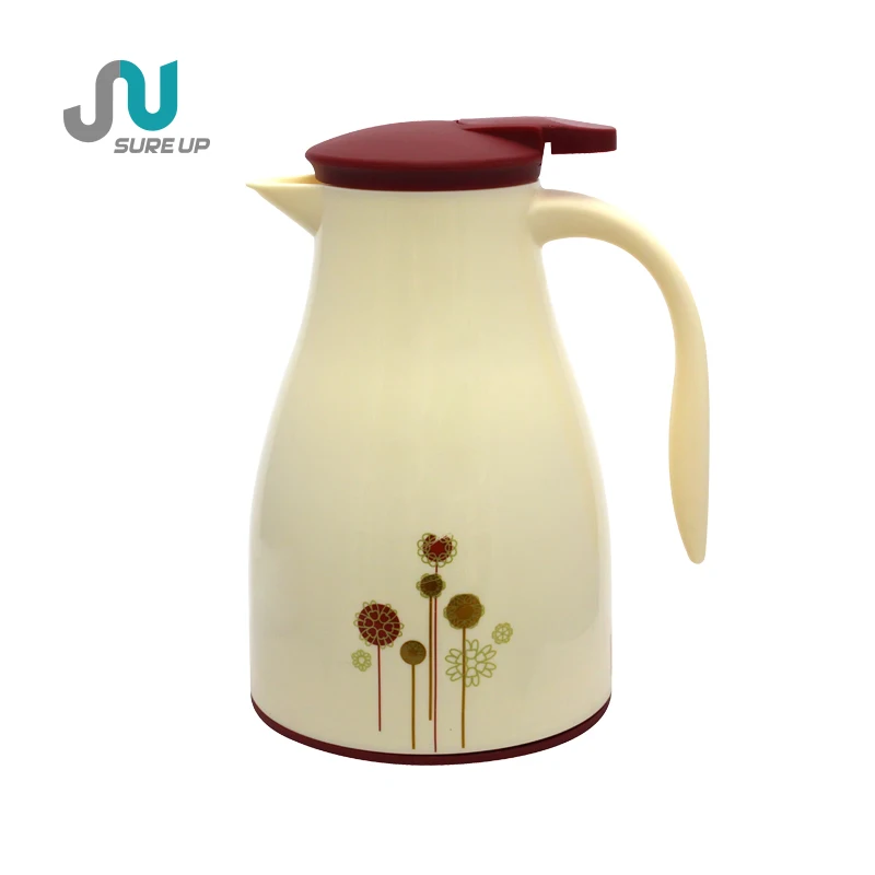 hot selling cold water pot kettle plastic vacuum thermo jug tea