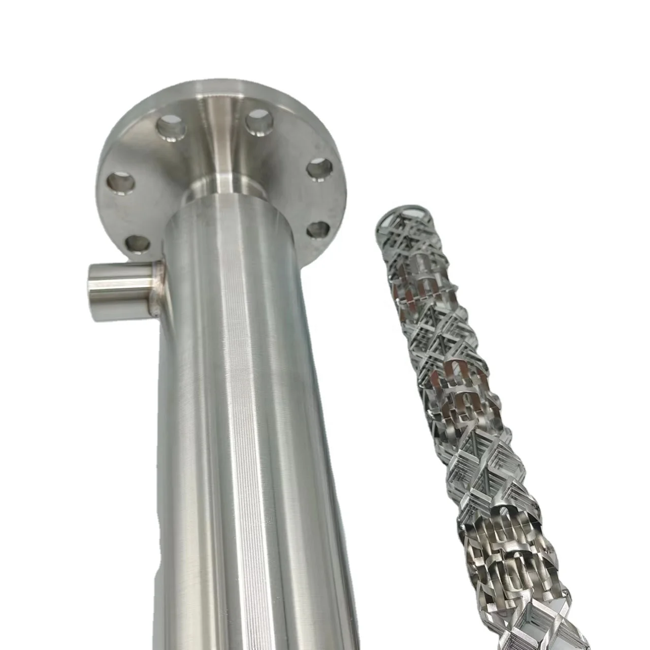 SX Type Liquid Gas Mixing Stainless Steel Static Mixer Sewage Treatment 304 Static Mixer