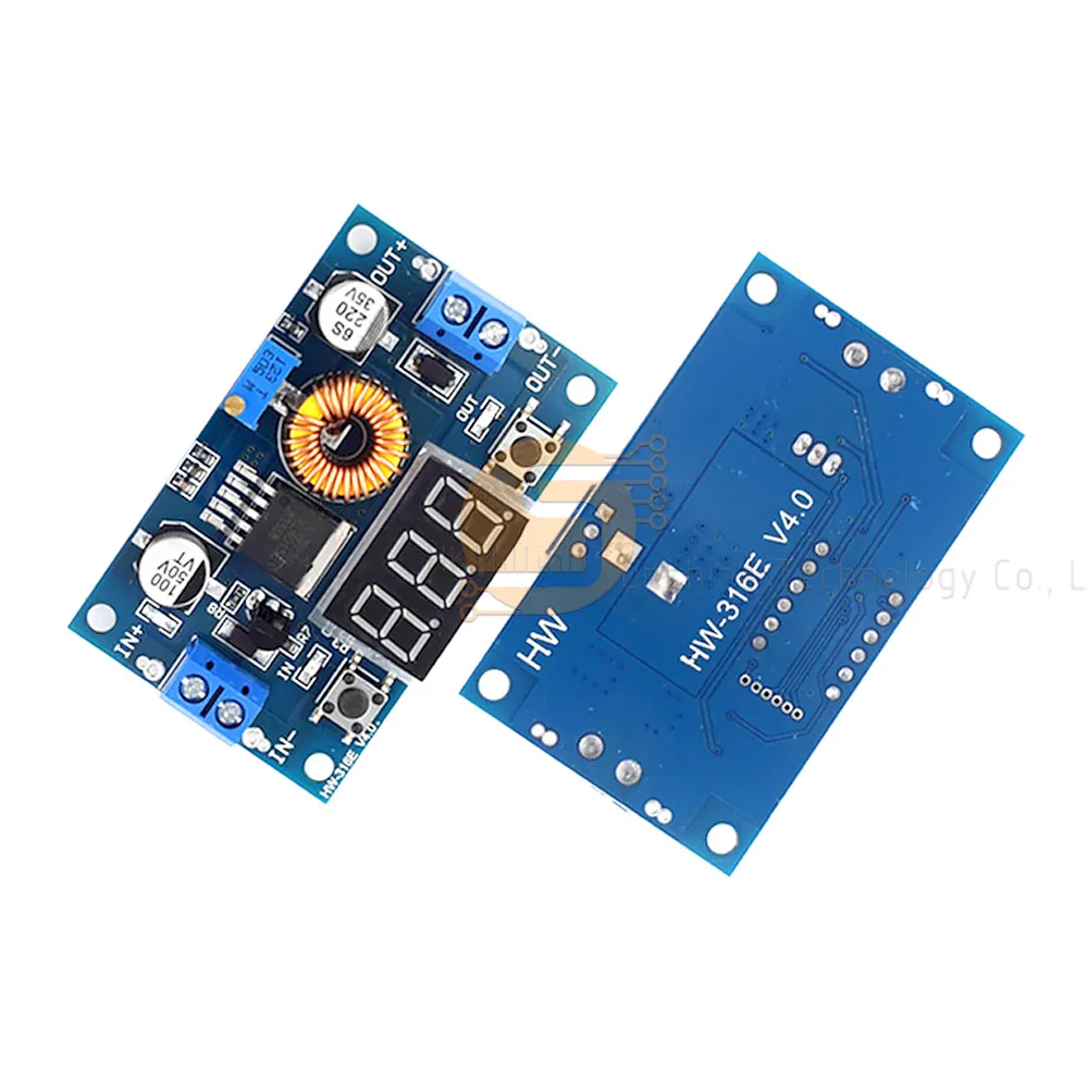 5A 75W XL4015 DC-DC Converter Adjustable Step-Down Module 4.0-38V to 1.25V-36V DIY Adjustable Power Supply manufacture