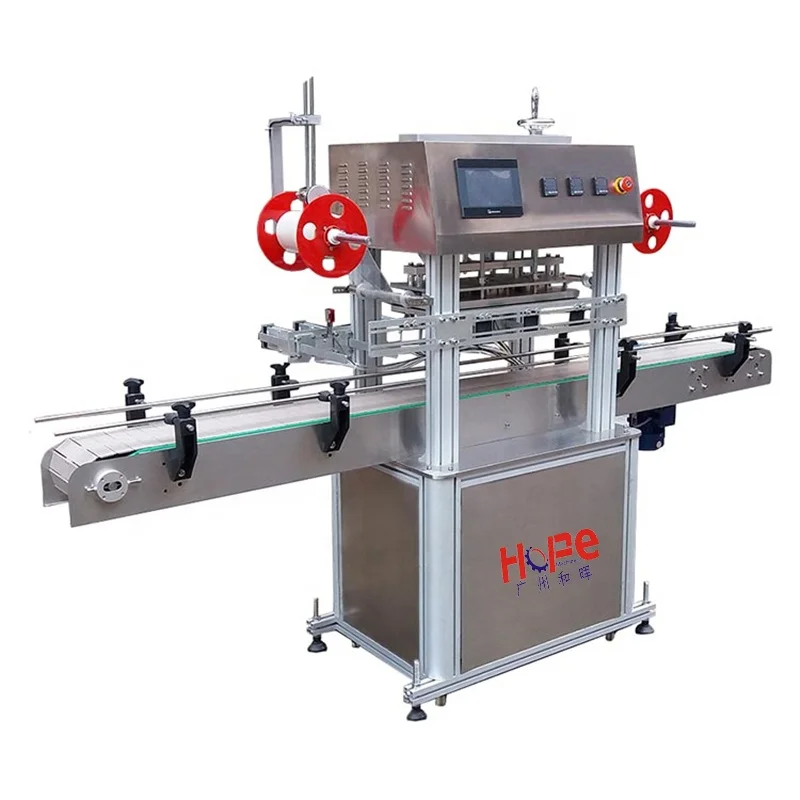 Automatic Film Sealing Machine Paper Cup Plastic Cup Yogurt Cup Heat Sealer Factory Direct Sales