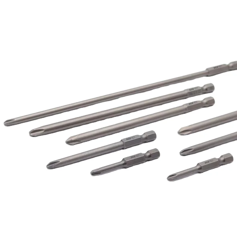 MOYOTEC Source Factory High-quality Industrial Grade S2 Steel Handle Sandblasted 4.0mm 1/4'' Hexagon