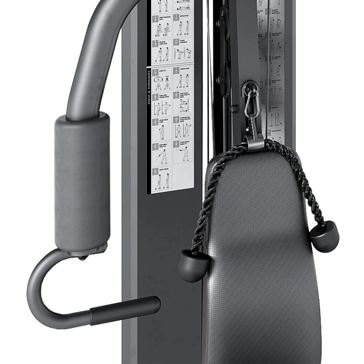 Lecheng Stack Dual Function Home Gym Multifunction Home Gym Equipment  Double Station
