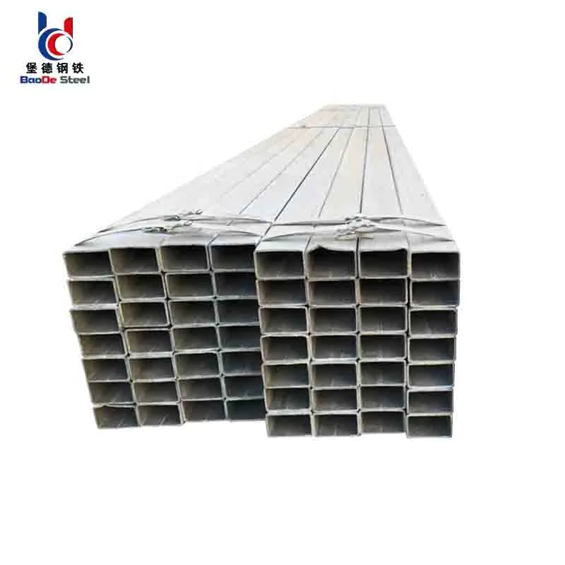 ASTM A53 Hss Rectangular Tube Steel Rectangular Pipe Hollow Structural Steel