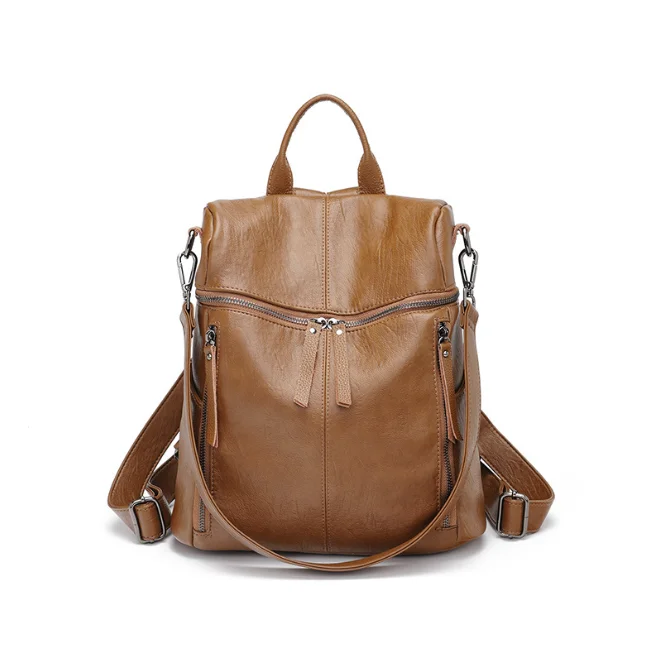 Sac a bandouliere de voyage pour femme sac a dos scolaire sac a dos multifonction en nyl aperçu 4