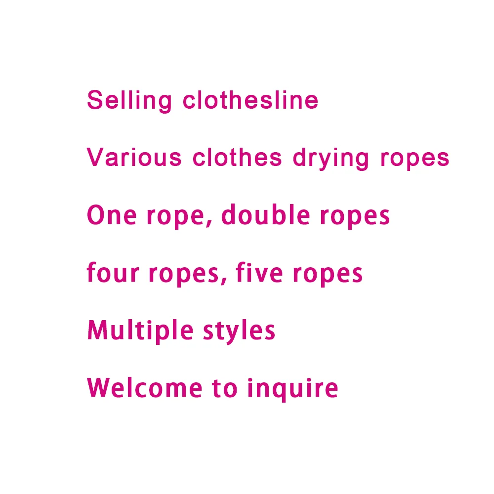 Automatic Extension Retractable 4-Rope 5-Rope Clothes Drying Racks Spring Drying Towel Racks for Laundry for Indoor Outdoor Use