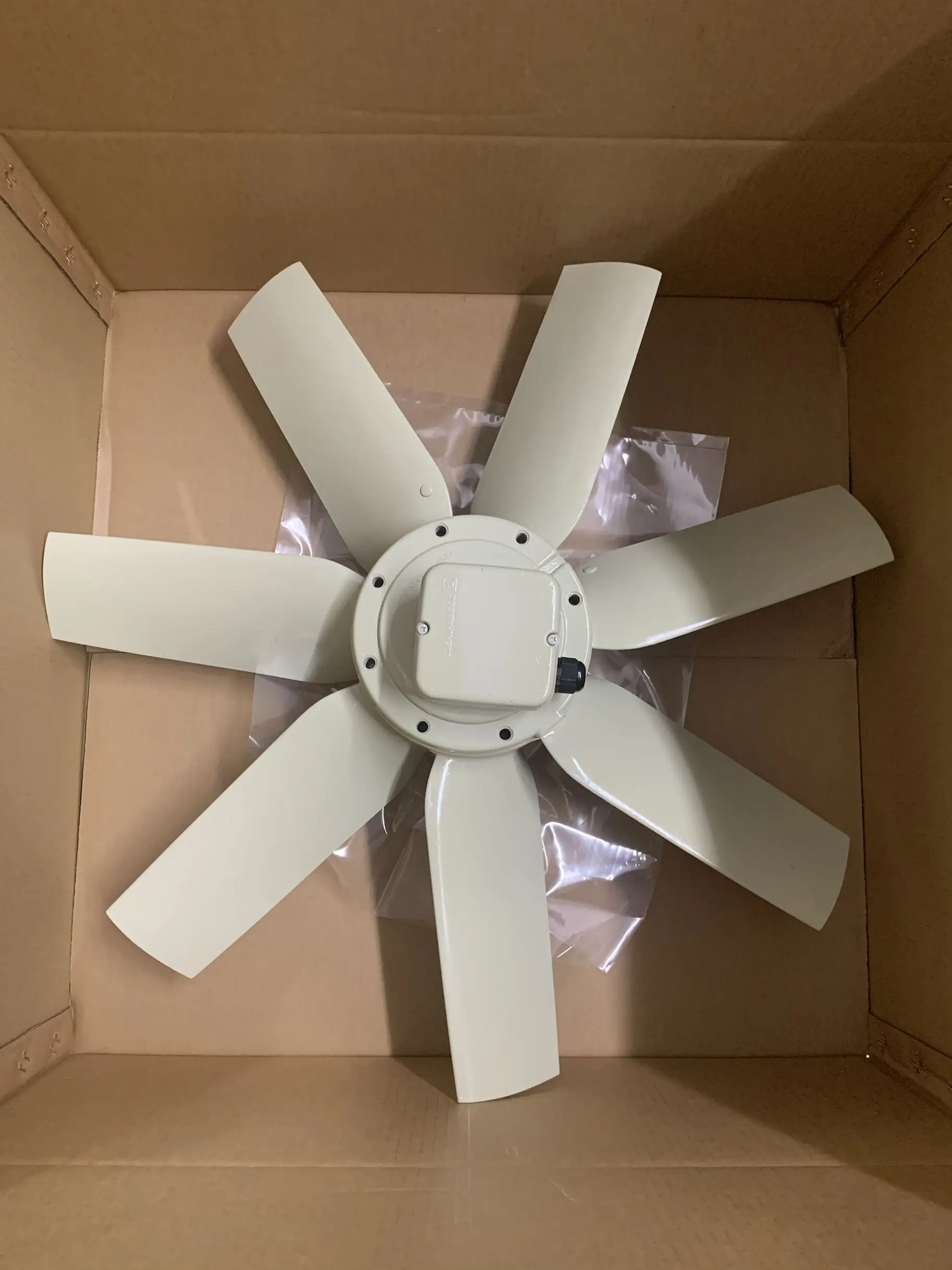 Ventilatore Assiale ZIEHL-ABEGG FC071-6EQ.6K.A7 – 0,89kW, 230V, 850rpm, Inutilizzato, Made In Germany