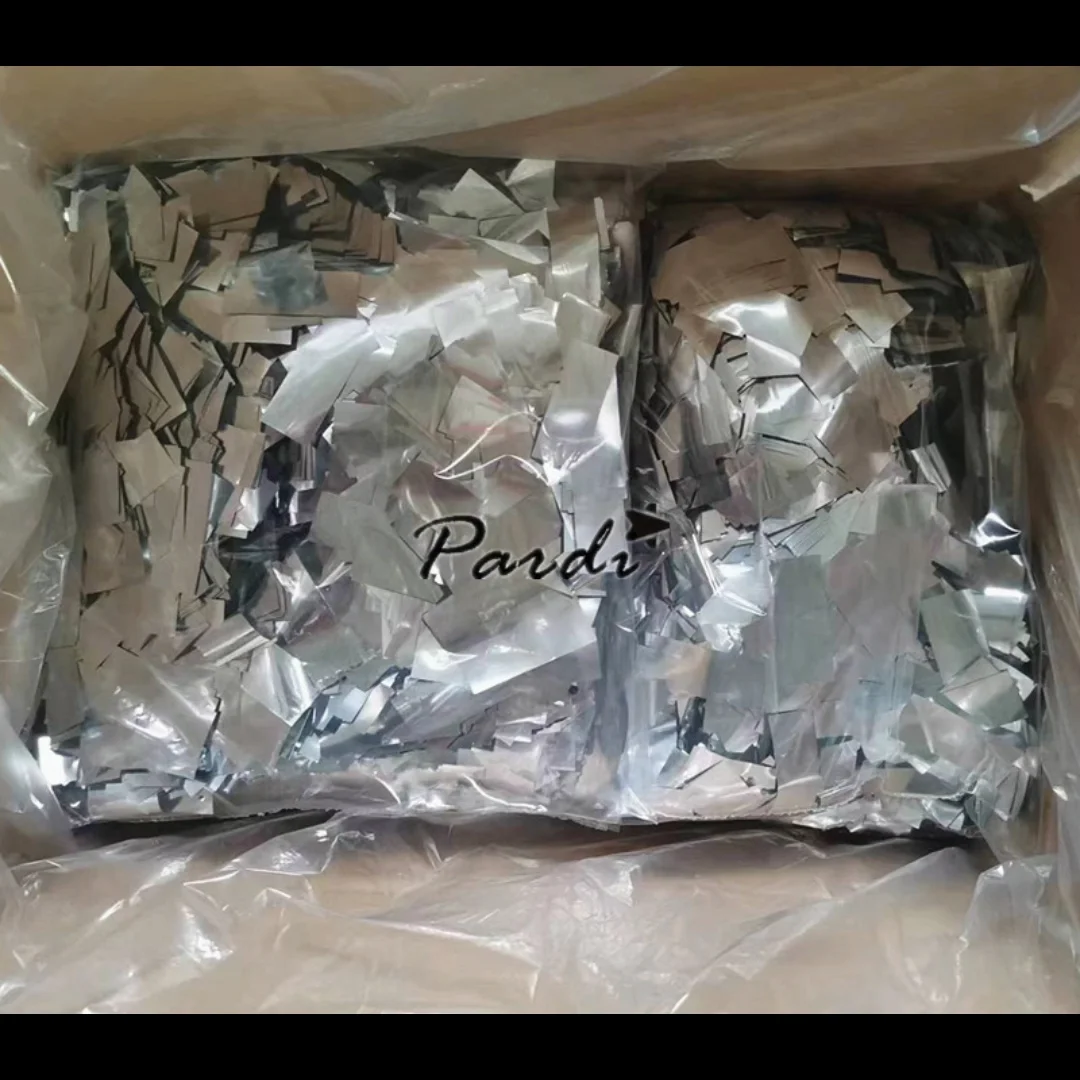 Wholesale 5*2cm Tissue Paper Confetti Metallic Confetti Paper Pet,Pvc