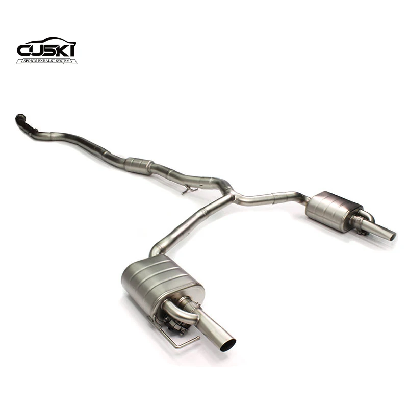 High Performance Catback Exhaust System For Mercedesbenz C250/c300