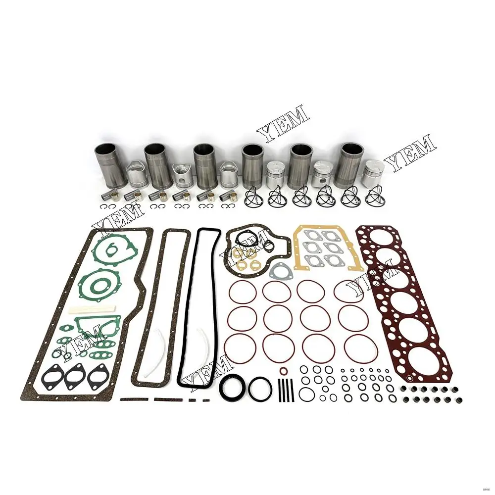 Engine Repair Kit With Piston Rings Liner Gaskets Fit for Isuzu DA120 Engine Spare Parts
