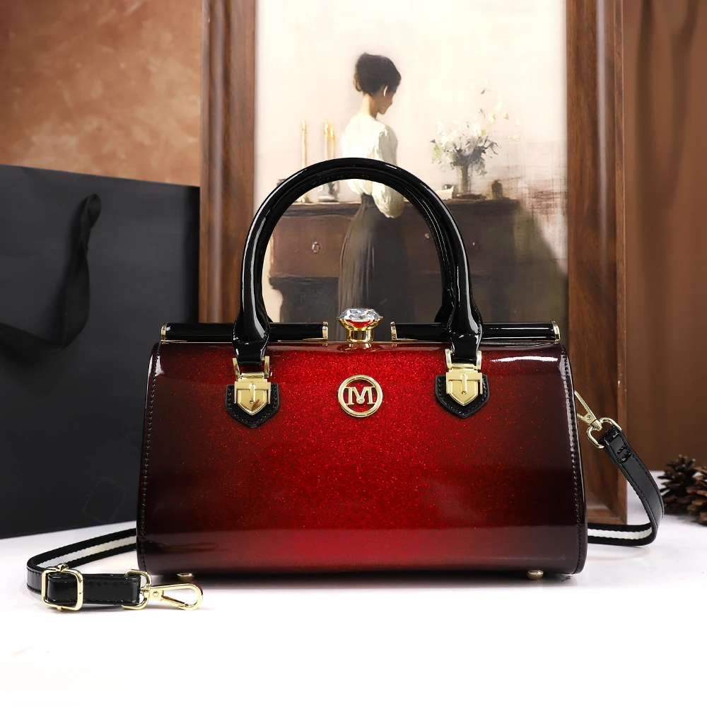 Retro Women's Rhinestone Crossbody Bag