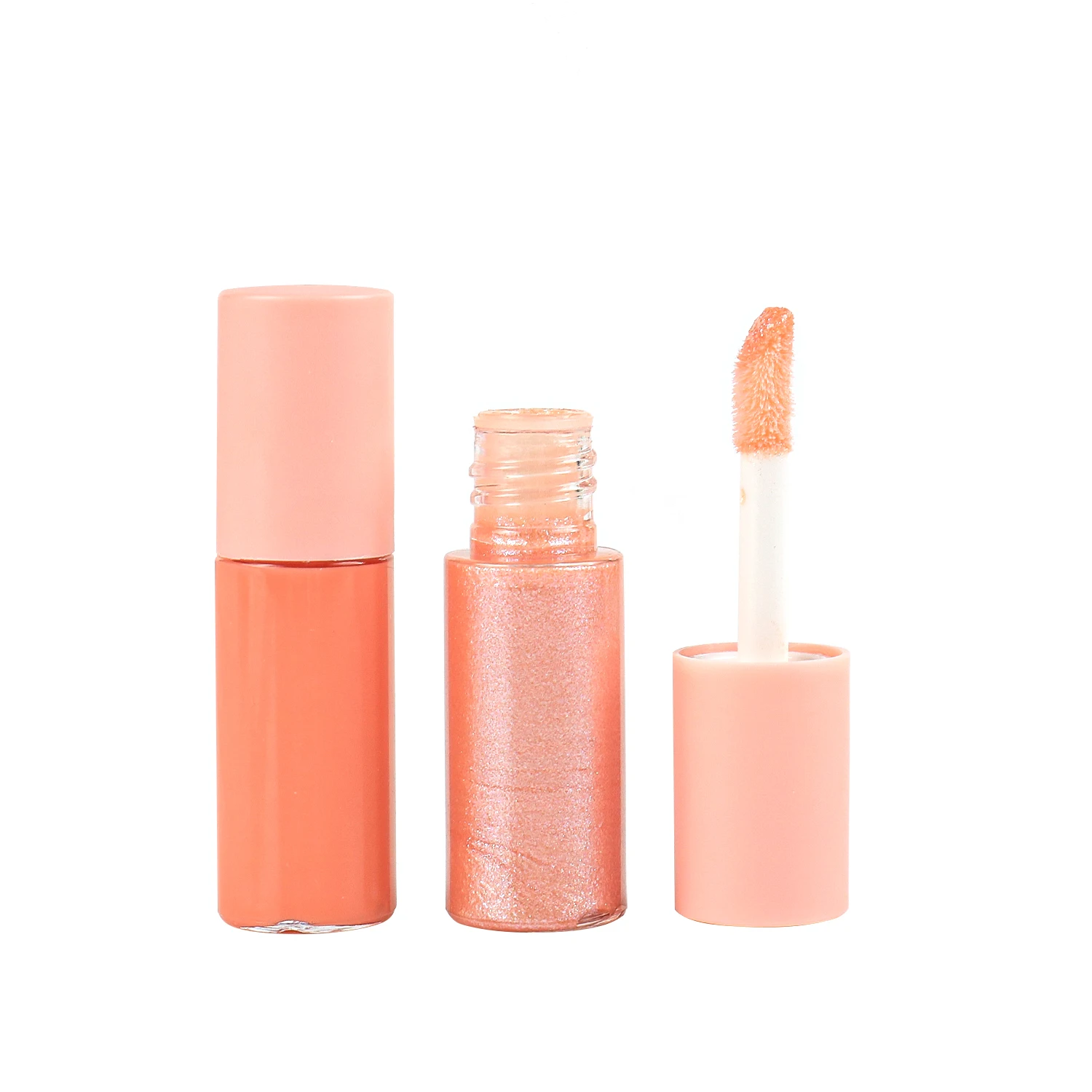 10pcs Mini Lip Gloss Set Long Wearing High Shine Lip Gloss Kit Waterproof Nude Matte Lipstick 
