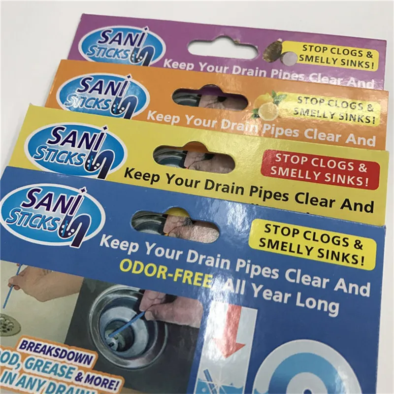 12 Set Sani Sticks Oil Decontamination The Kitchen Toilet Bathtub Drain Cleaner Sewer Cleaning Rod Convenient Sewer Hair Clear Buy Drain Cleaner Sticks Magic Drain Cleaner Sticks Sani Sticks Drain Cleaner Product On Alibaba Com