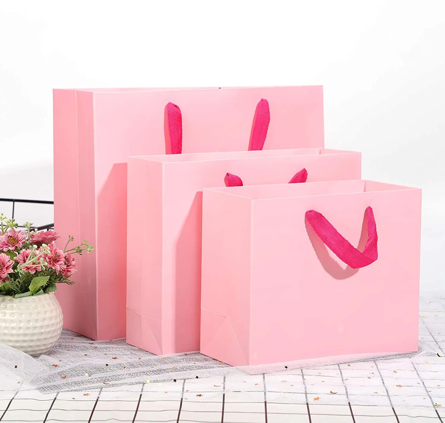 Pink orange bag shopping box fashion kraft minimal lifestyle anniversary  commercial luxury modern sale package ribbon decoration ornament 14  fourteen february happy valentine day festival.3d render 6928133 Stock  Photo at Vecteezy