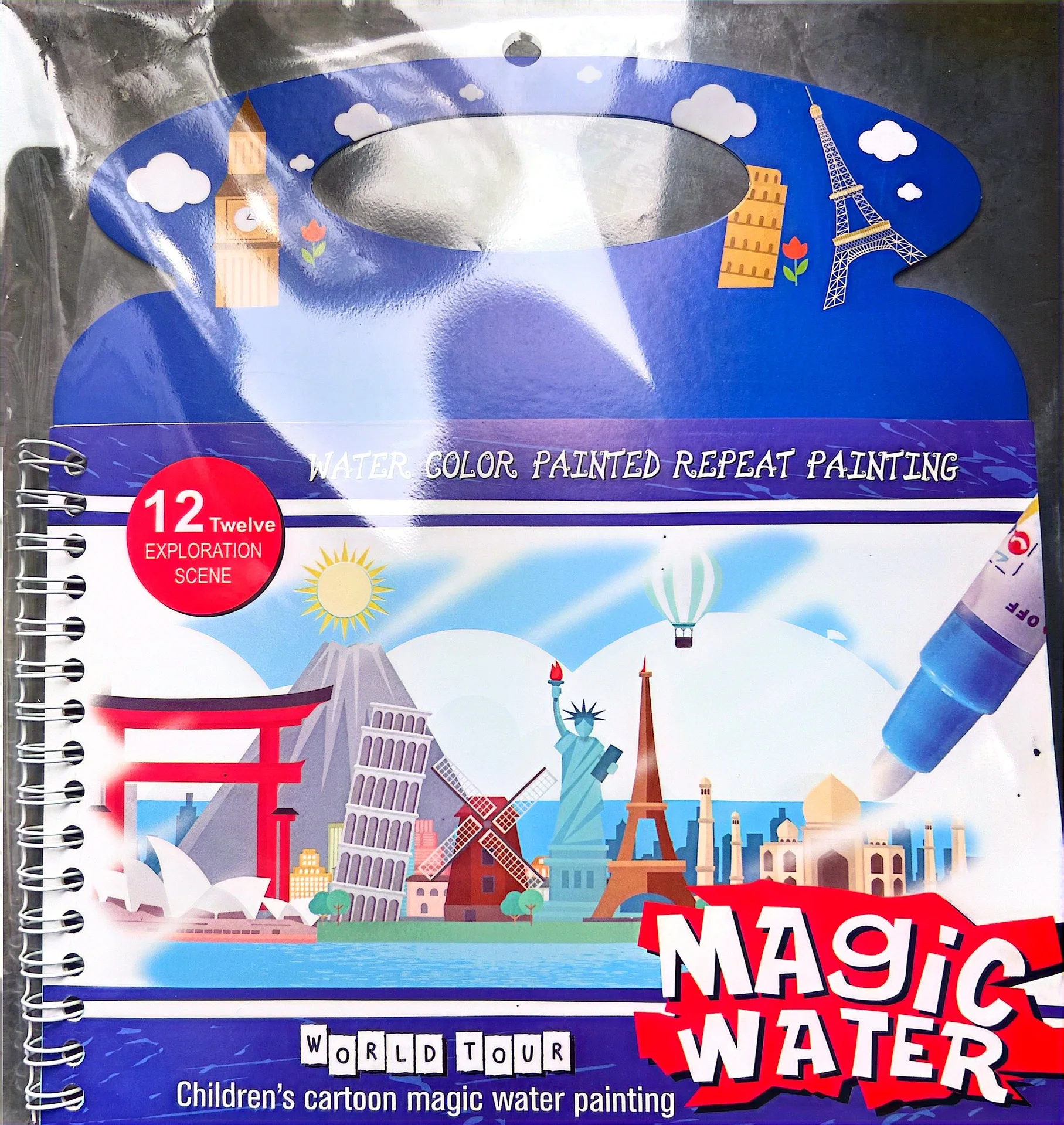 FEREDO KIDS Paint With Water Coloring Books For Kids