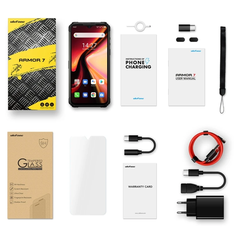 Ulefone Armor 7 Rugged Phone - Durable 4G Android Smartphone