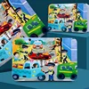 107-100pcs pieces traffic police