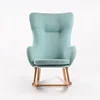 azure blue+wood leg