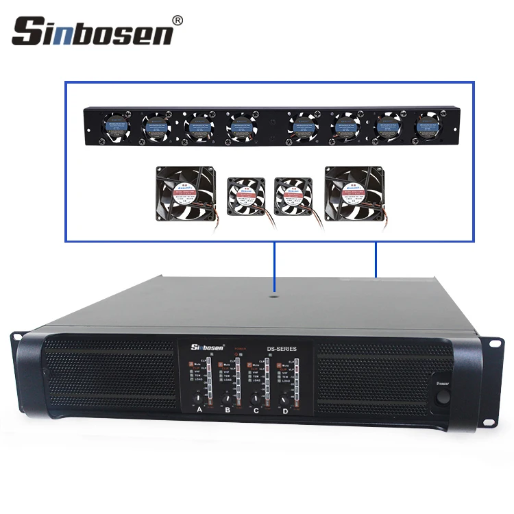 Sinbosen 5000 Watt Power Amplifier Class Td Dj Power Amplifier