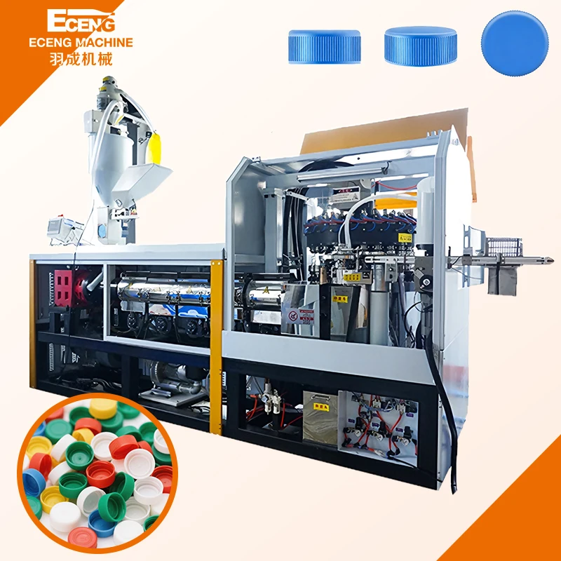 24 Cavity Plastic Bottle Cap Making Machine Plastic Bottle Cap Compression Moulding Machine With High Speed 28000PCS/H