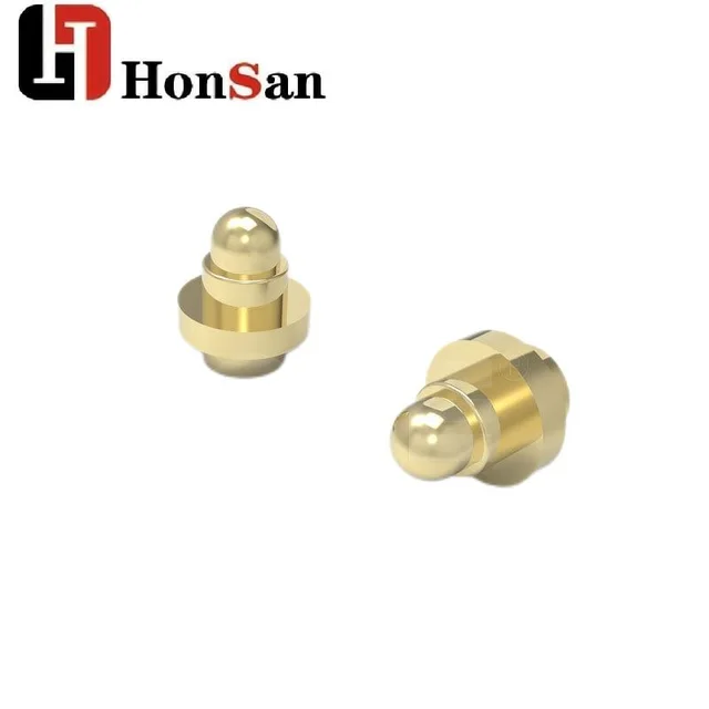 Manufacturer Customized  Magnetic Threaded Locating Spring Loaded Contact Pogo Pin