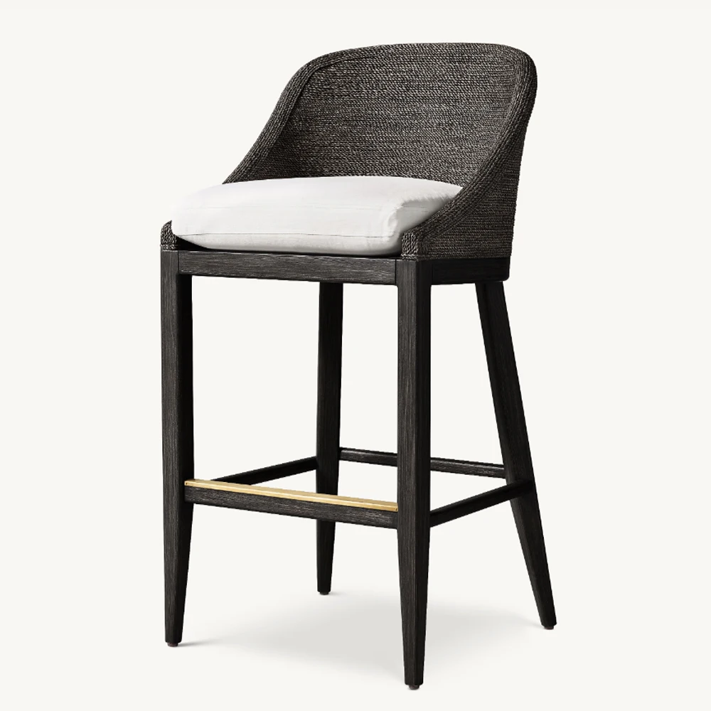 2024 Defaico Factory Custom Soild Stools Bar Chairs High Chairs for Counter Bar Stool for Dining Room