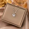 Crystal Butterfly Silver