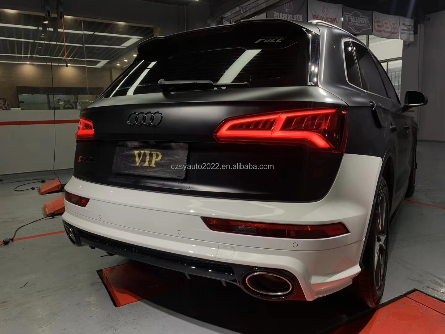 Body Kit Include Front Face And Rear Bumper For Audi Q5 2018 2020 Upgrade Rsq5 Model Buy Auto