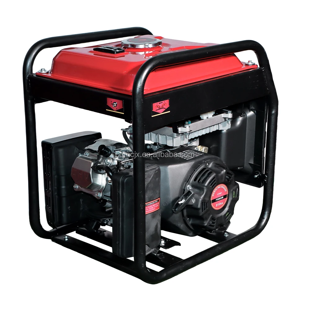 3000w Small Outdoor Home Backup Power Gasoline Generator Recoil Start Open Frame Inverter Generator 3kva Gas Generators supplier