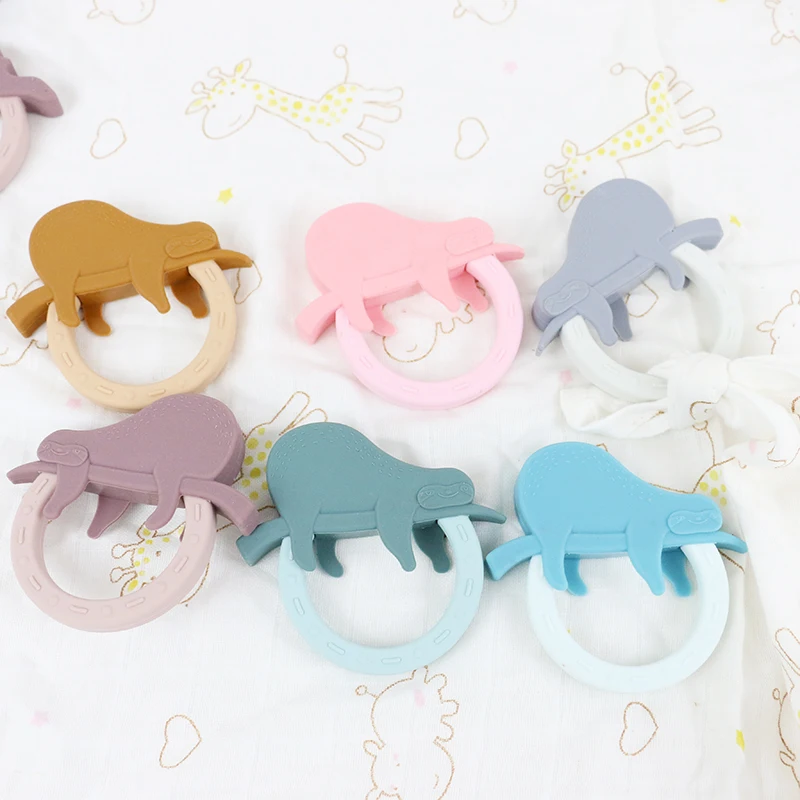 Детские мягкие игрушки, сенсорные Силиконовые Прорезыватели, детские резиновые прорезыватели, круглые игрушки для младенцев, силиконовый Прорезыватель