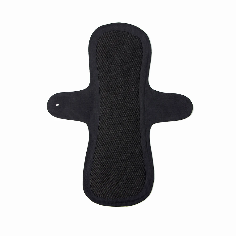 Custom Brand Name Ladies Organic Cotton Period Pad 100 Prevent Side