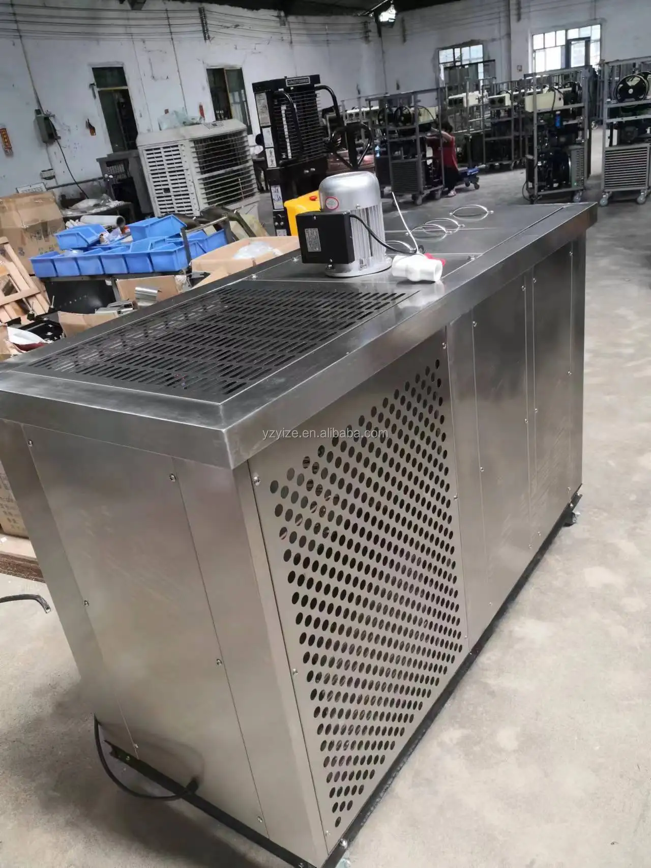 Industrial Direct Cool 500kg 1 Ton Ice Block Maker Commercial Ice Block