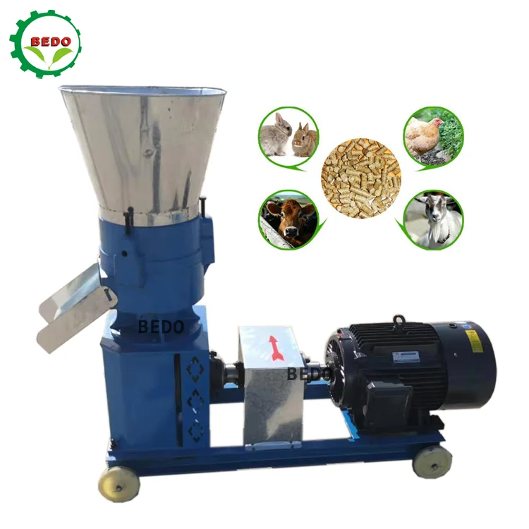 Source Factory Granular Machine Feed Pellet Machine Pelletizer for Animal Farm Feed Processing Making Machine
