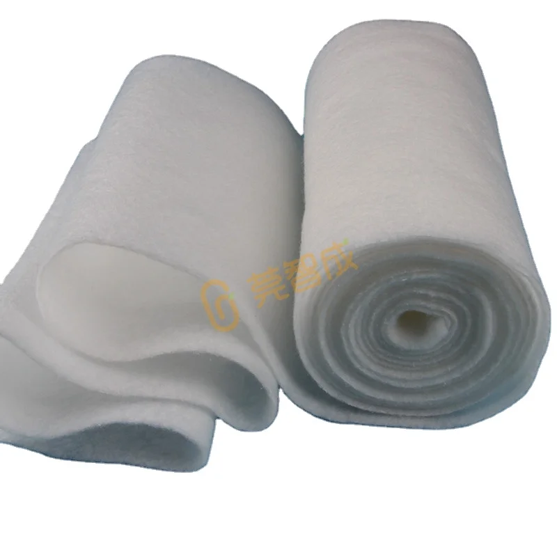 Manufacturer Customized Polyester Fiber Cotton Pet Fire-Proof Needle Non Woven Fabric acupunched cotton dongguan zhicheng fiber