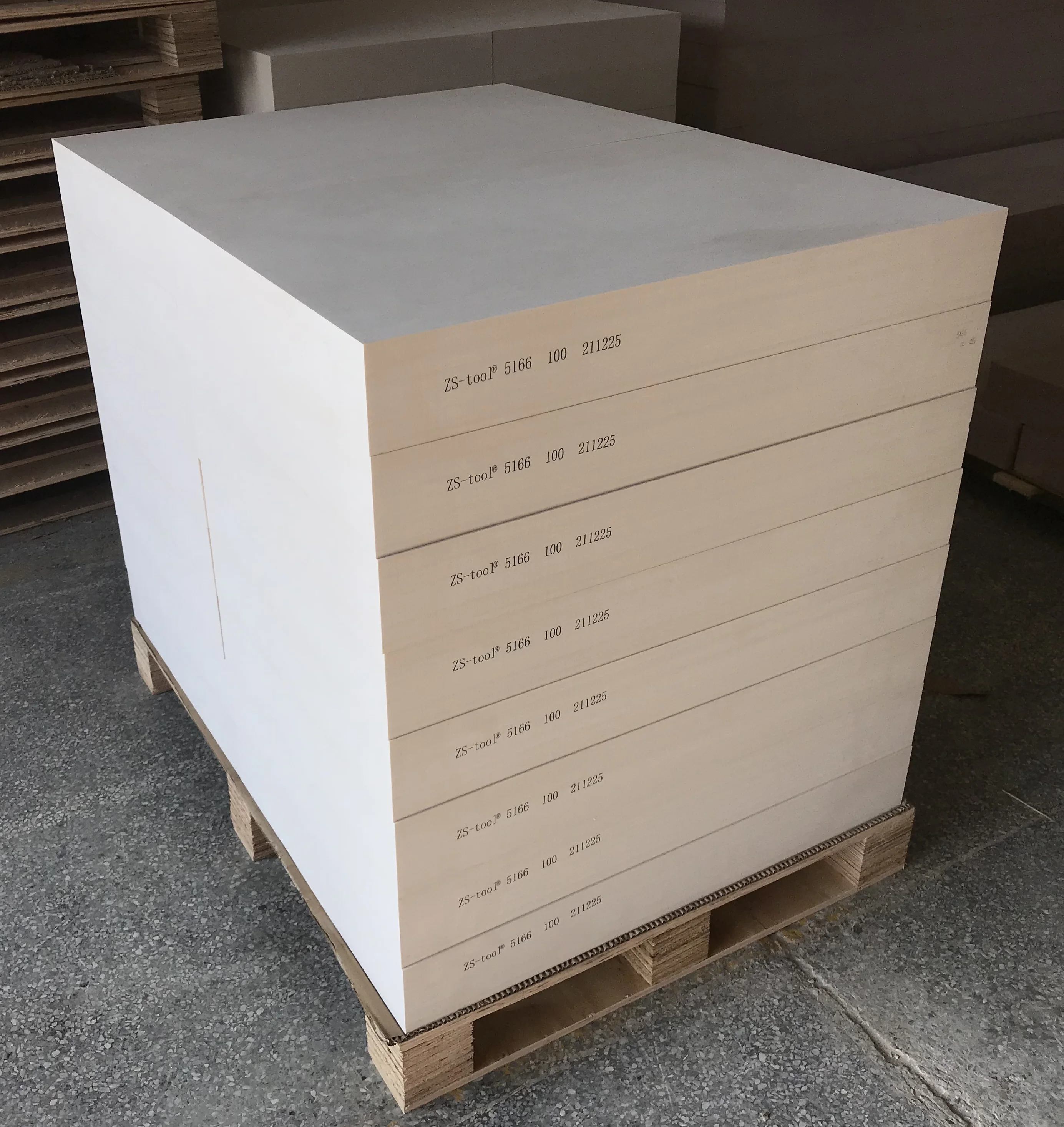 Low Cost CNC Machinable Medium Density ZS410 pink  Tooling Boards for Shoe Sole Models Tooling Making