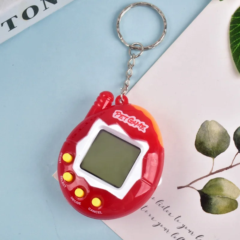 2025 168 in 1Electronic Handheld Custom Virtual Pet Tamagotchi Original Classic Keychain Electronic Toys Digital Pet for Kids