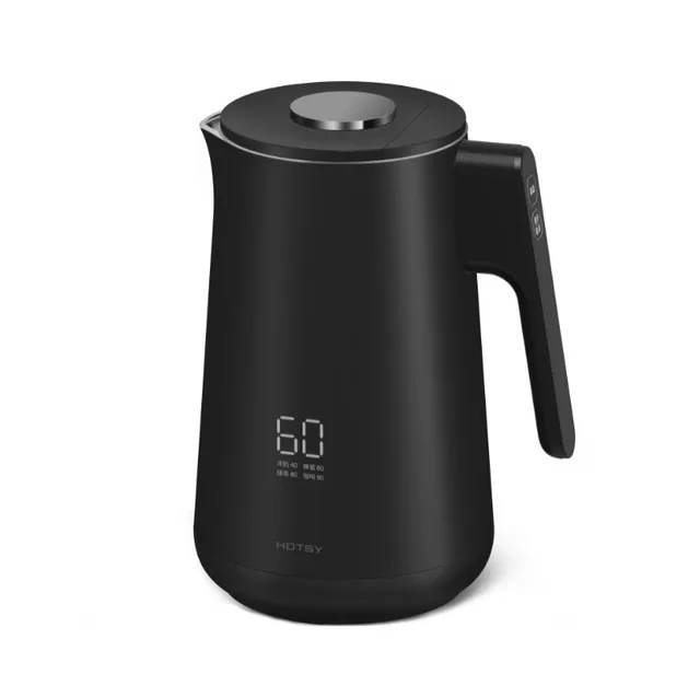 HOTSY smart electric water kettle battery powered kettle glass electrical kettle ceramic water heater jug
