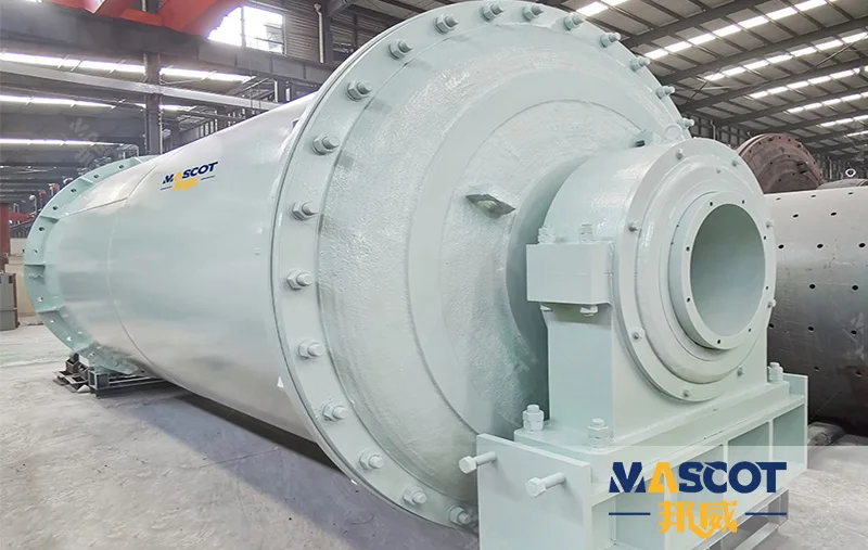 Mascot ceramic ball mill with 92% high-alumina lining and alumina grinding media for iron-free glaze and feldspar grinding