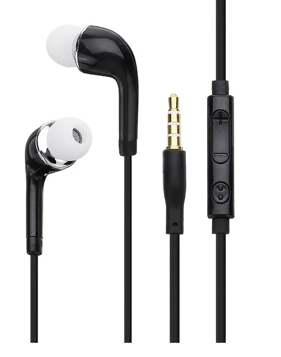 Hot Sales Cheap Price In-Ear Headset Handsfree Headphone for Samsung  S4 JB J5 Earphone With Mic and Volume Control