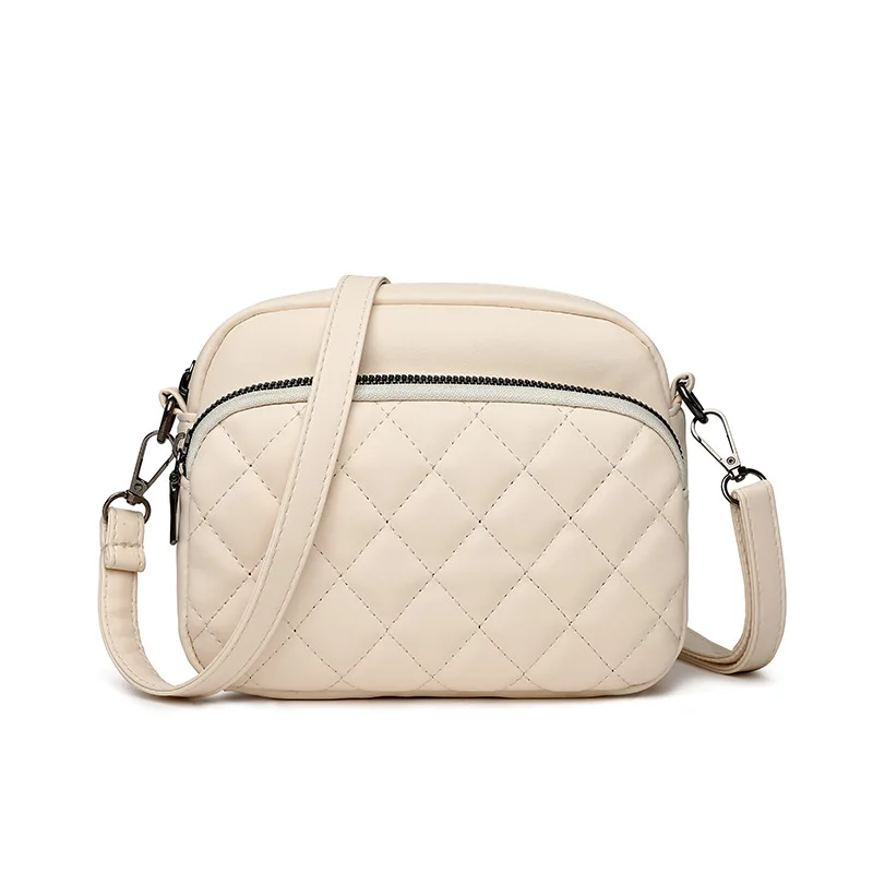 thumbnail image 2 of YXBQueen Quilted Leather Crossbody Purse - Small Shoulder Bag For Women With Adjustable Chain 2 of 10